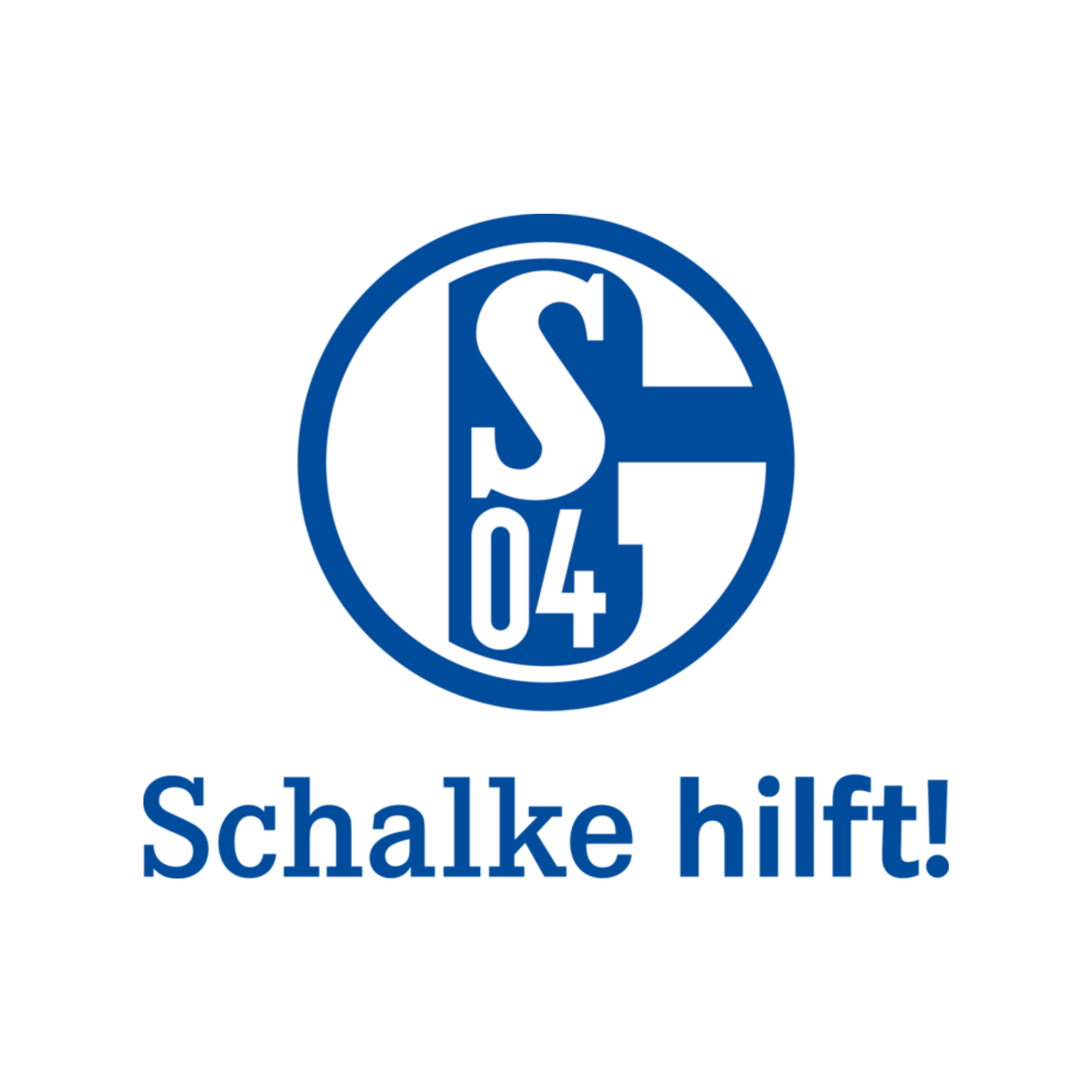 Logo Schalke 04 - Schalke hilft!